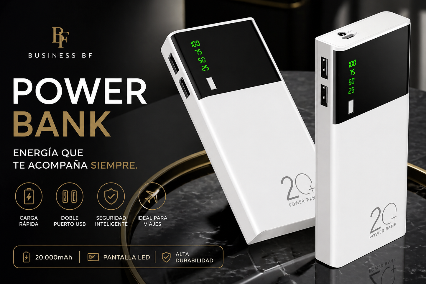 BATERIA EXTERNA POWER BANK SOLAR